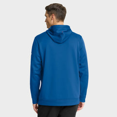 NHL Blue New York Rangers Fanatics Authentic Pro Rink Centennial Hoodie - Blue