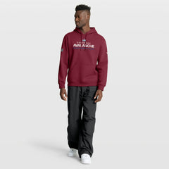 NHL Burgundy Colorado Avalanche Fanatics Authentic Pro Primary Hoodie