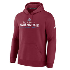 NHL Burgundy Colorado Avalanche Fanatics Authentic Pro Primary Hoodie