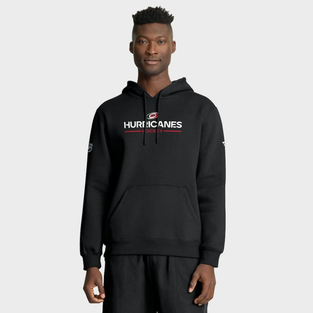 NHL Black Carolina Hurricanes Fanatics Authentic Pro Primary Hoodie