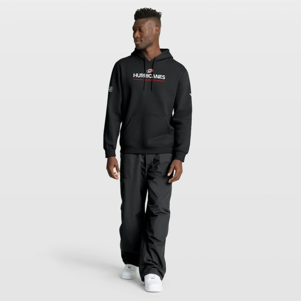 NHL Black Carolina Hurricanes Fanatics Authentic Pro Primary Hoodie