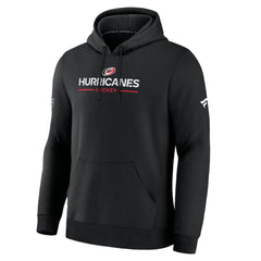 NHL Black Carolina Hurricanes Fanatics Authentic Pro Primary Hoodie