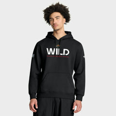 NHL Black Minnesota Wild Fanatics Authentic Pro Primary Hoodie
