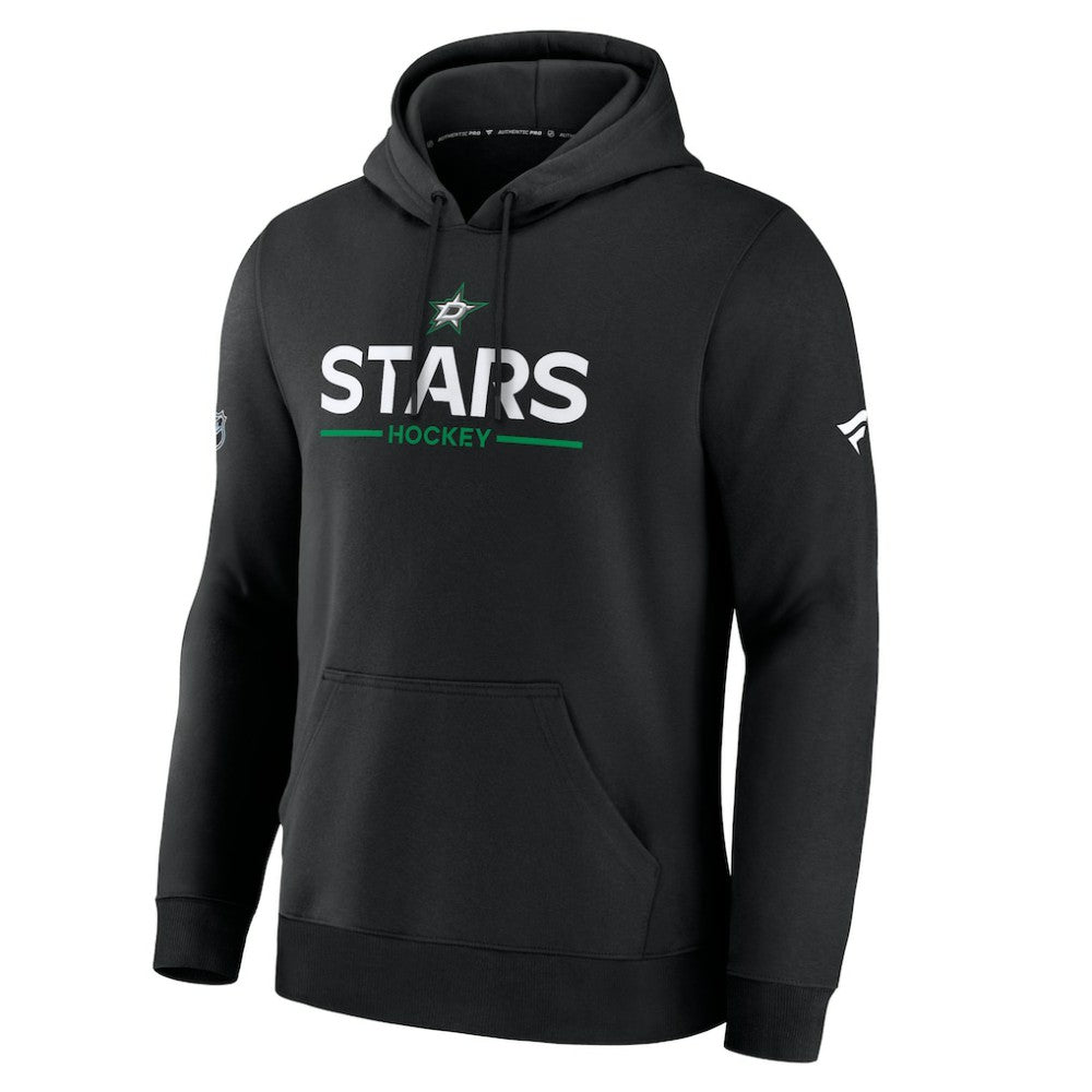 NHL Black Dallas Stars Fanatics Authentic Pro Primary Hoodie