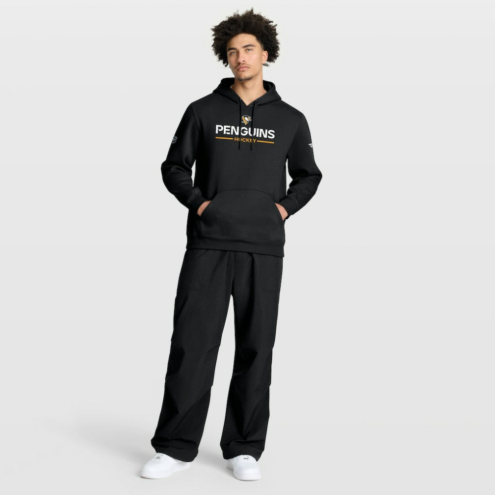 NHL Black Pittsburgh Penguins Fanatics Authentic Pro Primary Hoodie
