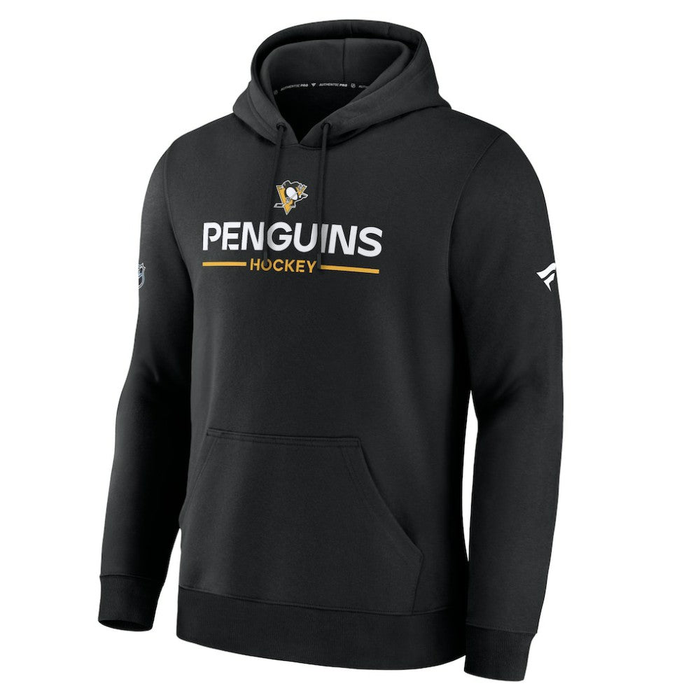 NHL Black Pittsburgh Penguins Fanatics Authentic Pro Primary Hoodie