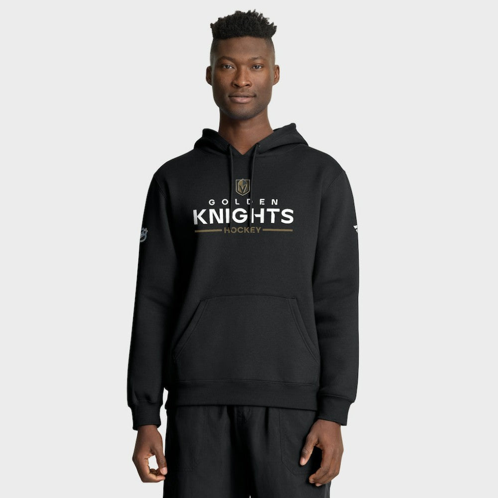 NHL Black Vegas Golden Knights Fanatics Authentic Pro Primary Hoodie