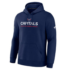 NHL Navy Washington Capitals Fanatics Authentic Pro Primary Hoodie
