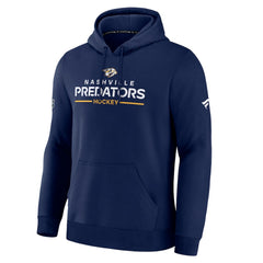 NHL Navy Nashville Predators Fanatics Authentic Pro Primary Hoodie