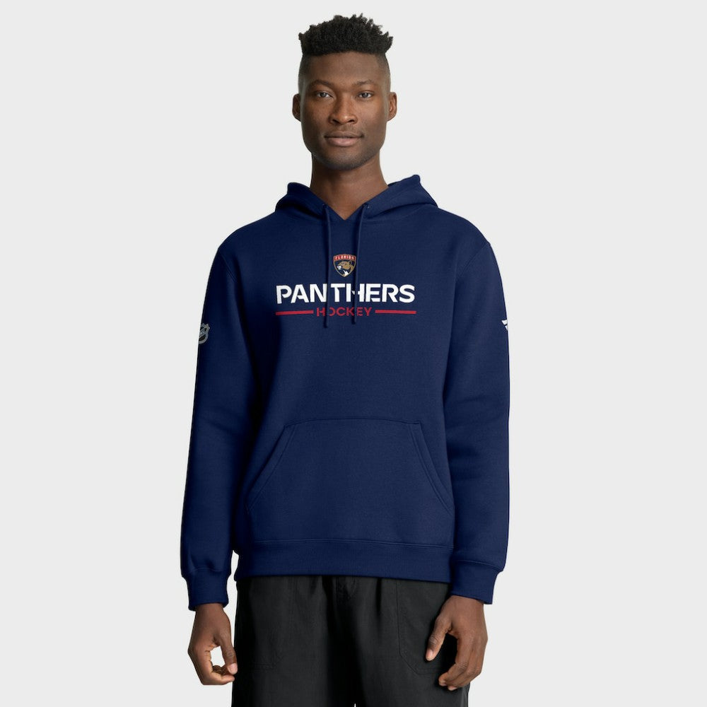NHL Navy Florida Panthers Fanatics Authentic Pro Primary Hoodie