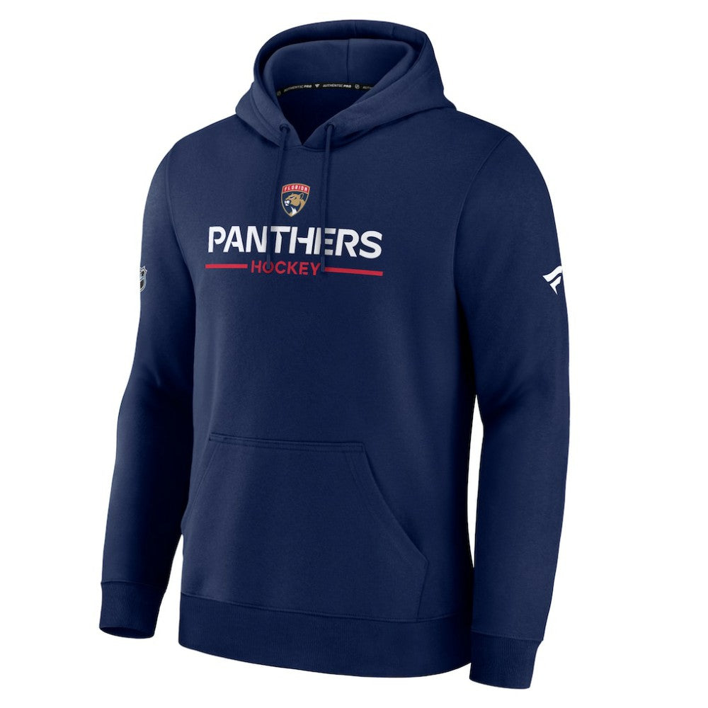 NHL Navy Florida Panthers Fanatics Authentic Pro Primary Hoodie