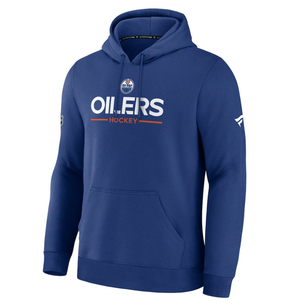 NHL Royal Edmonton Oilers Fanatics Authentic Pro Primary Hoodie