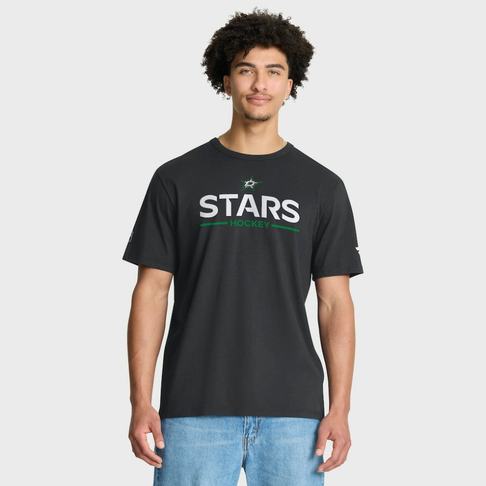 NHL Black Dallas Stars Fanatics Authentic Pro Primary T-Shirt