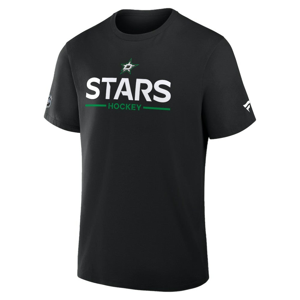 NHL Black Dallas Stars Fanatics Authentic Pro Primary T-Shirt