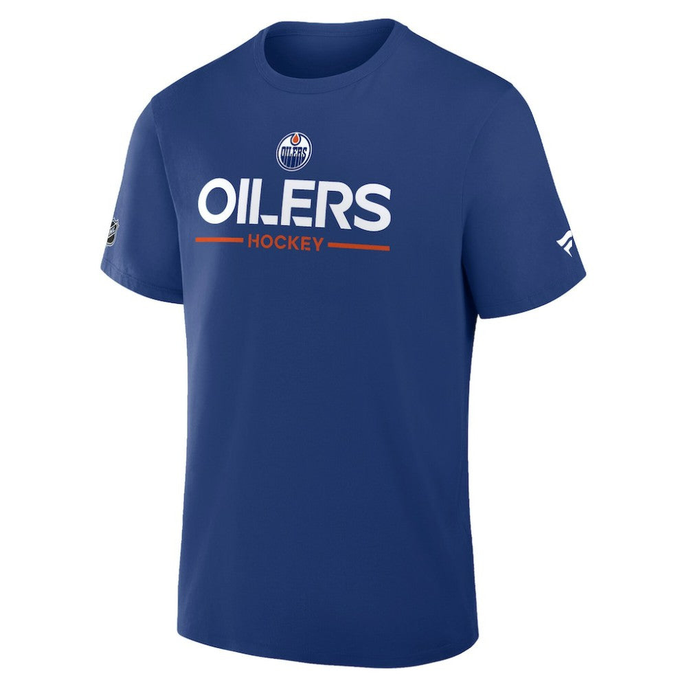 NHL Royal Edmonton Oilers Fanatics Authentic Pro Primary T-Shirt
