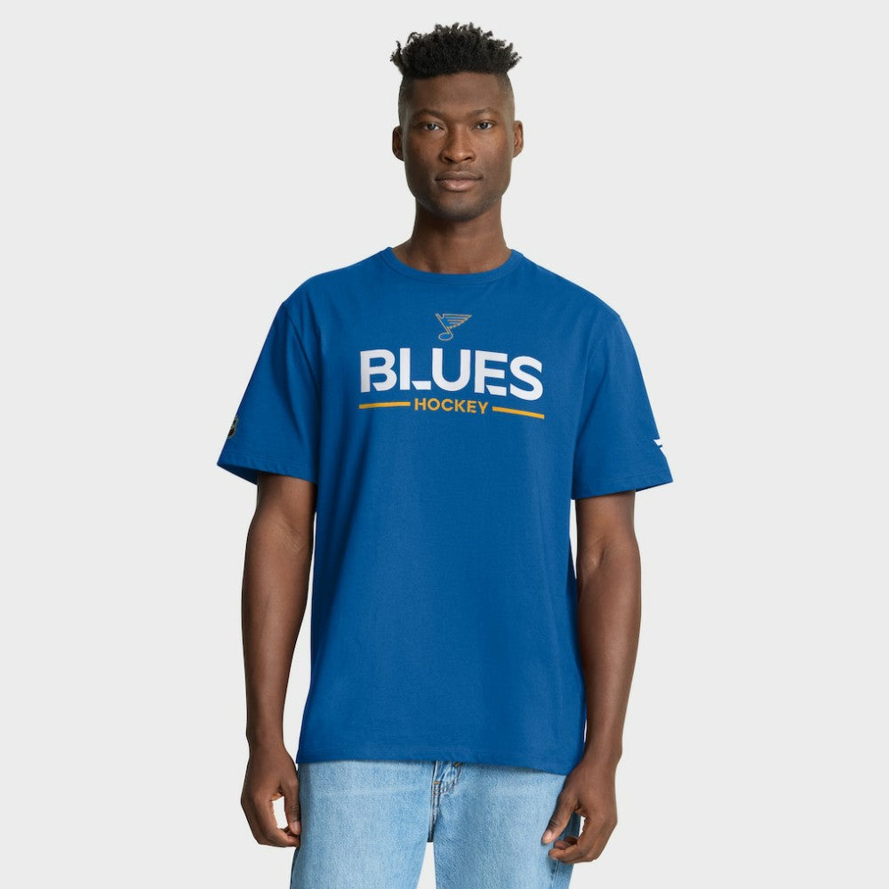 NHL Blue St. Louis Blues Fanatics Authentic Pro Primary T-Shirt