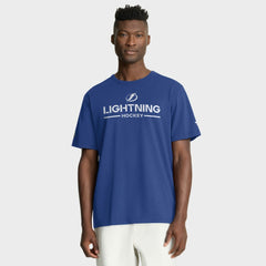 NHL Blue Tampa Bay Lightning Fanatics Authentic Pro Primary T-Shirt