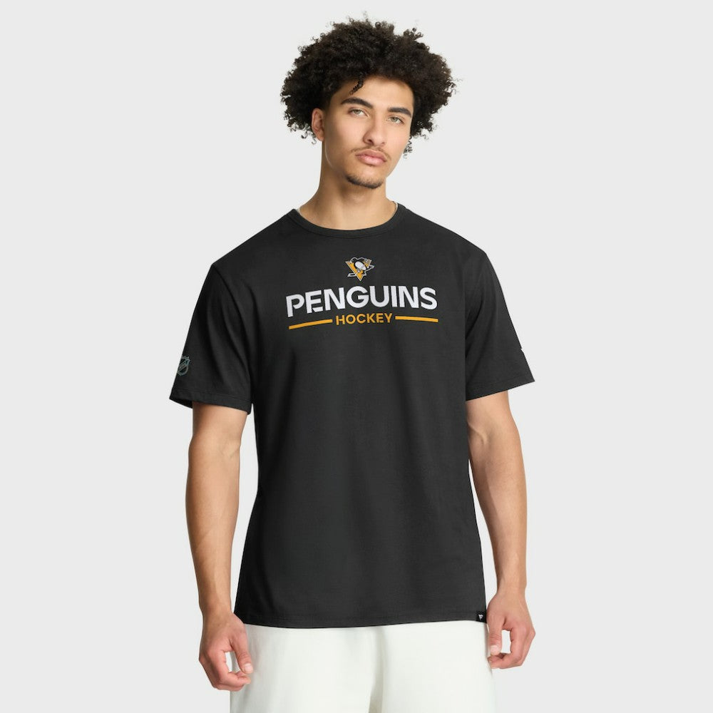 NHL Black Pittsburgh Penguins Fanatics Authentic Pro Primary T-Shirt