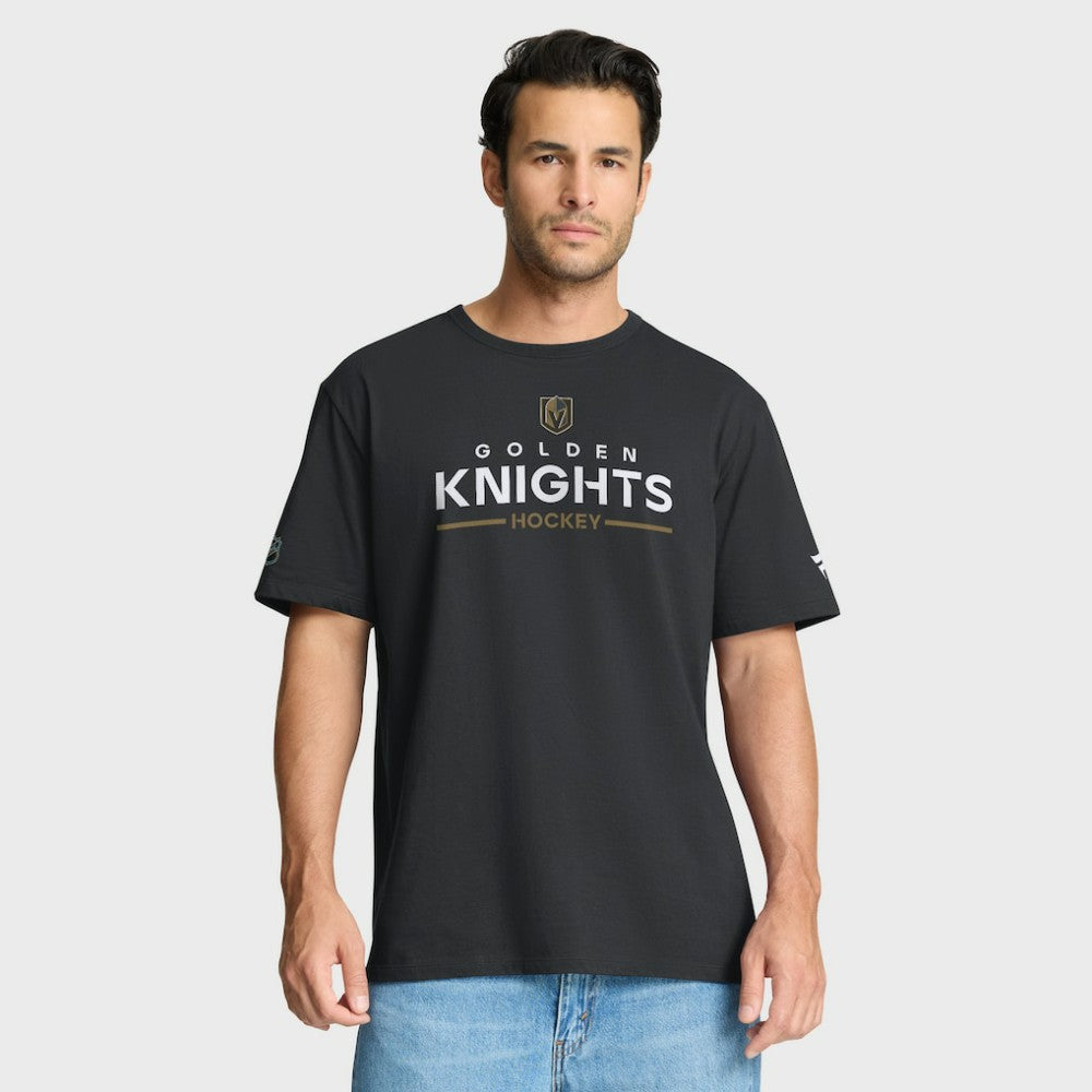 NHL Black Vegas Golden Knights Fanatics Authentic Pro Primary T-Shirt