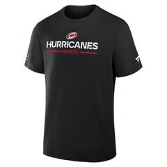 NHL Black Carolina Hurricanes Fanatics Authentic Pro Primary T-Shirt