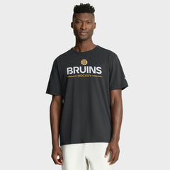 NHL Black Boston Bruins Fanatics Authentic Pro Primary T-Shirt