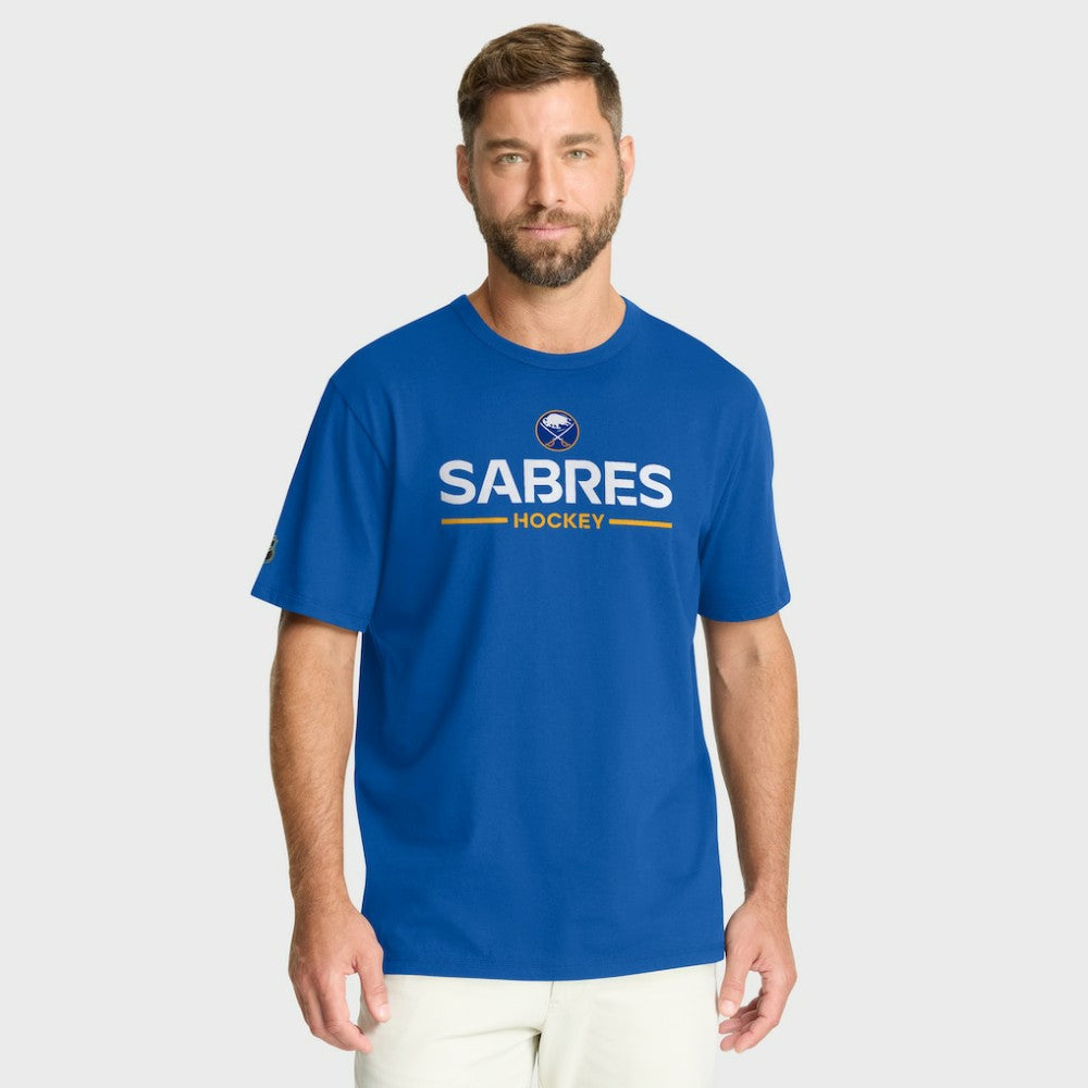 NHL Royal Buffalo Sabres Fanatics Authentic Pro Primary T-Shirt