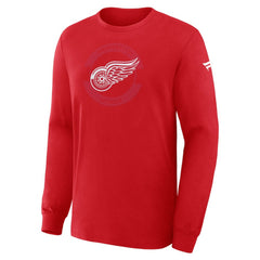 NHL Red Detroit Red Wings Fanatics Authentic Pro Property Of Practice Long Sleeve T-Shirt