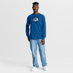 NHL Blue Colorado Avalanche Fanatics Authentic Pro Property Of Practice Long Sleeve T-Shirt