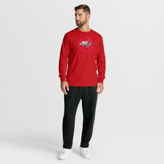 NHL Red Washington Capitals Fanatics Authentic Pro Property Of Practice Long Sleeve T-Shirt