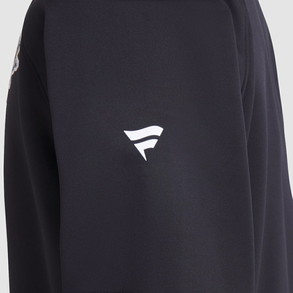 NHL Black Pittsburgh Penguins Fanatics Authentic Pro Rink Raglan Quarter-Zip Pullover