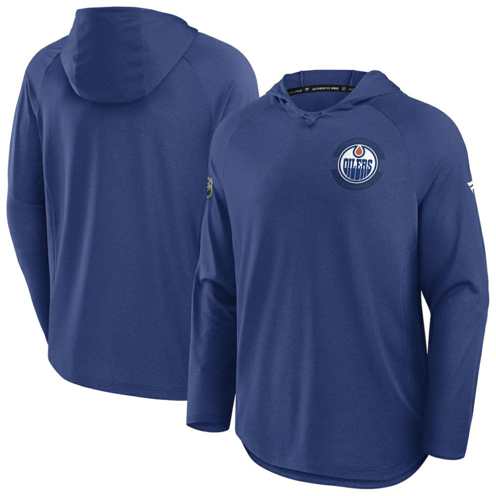 NHL Royal Edmonton Oilers Fanatics Authentic Pro Rink Hoodie