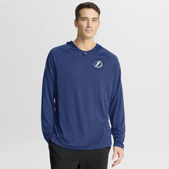 NHL Blue Tampa Bay Lightning Fanatics Authentic Pro Rink Hoodie