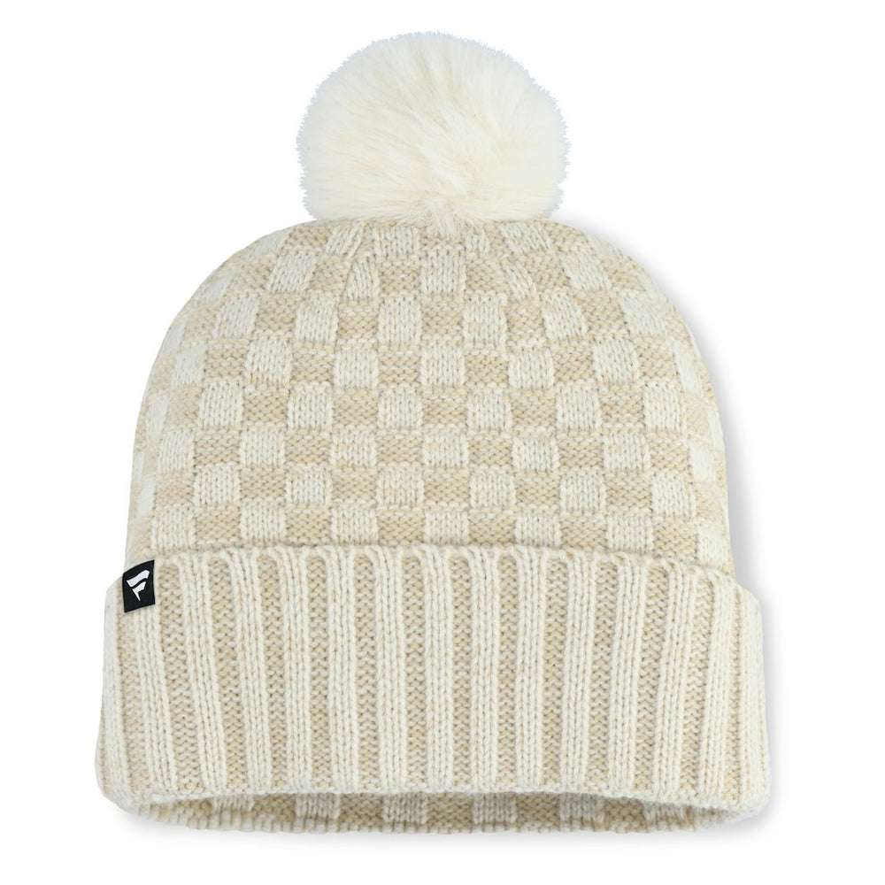 Women's Nickel Cuffed Knit Hat with Pom - Jacksonville Jaguars