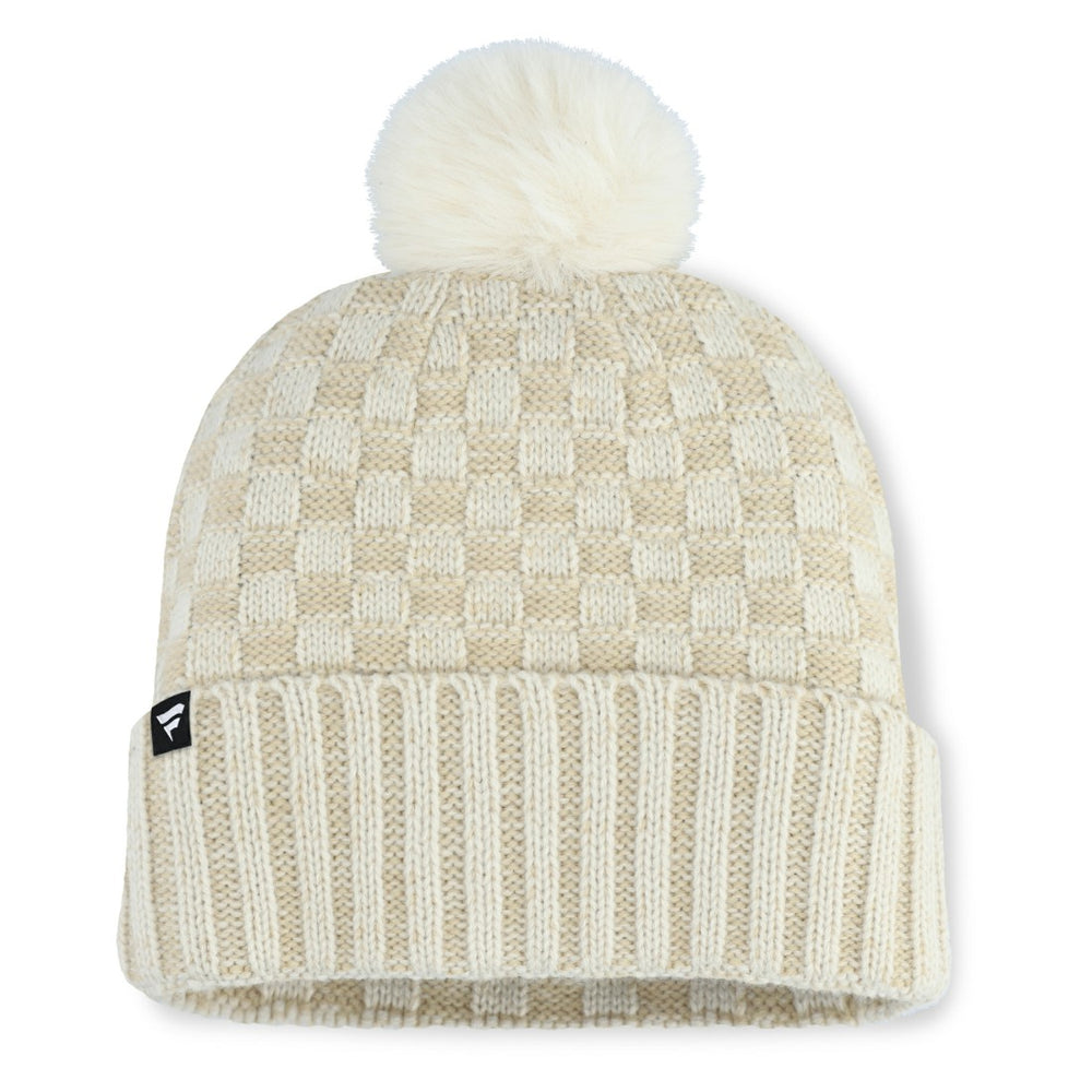 Women's Nickel Cuffed Knit Hat with Pom - Tennessee Titans