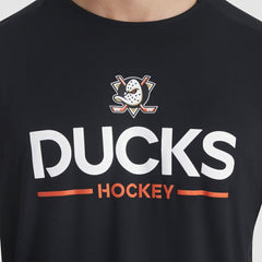 NHL Black Anaheim Ducks Fanatics Authentic Pro Rink Tech Long Sleeve T-Shirt