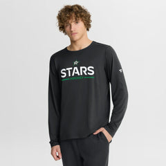 NHL Black Dallas Stars Fanatics Authentic Pro Rink Tech Long Sleeve T-Shirt