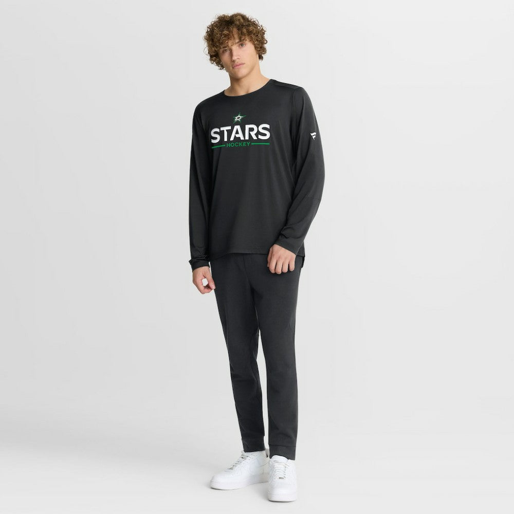 NHL Black Dallas Stars Fanatics Authentic Pro Rink Tech Long Sleeve T-Shirt