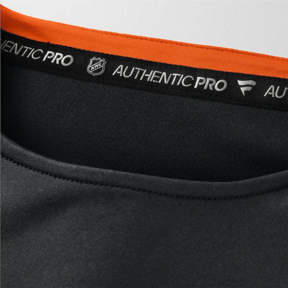 NHL Black Philadelphia Flyers Fanatics Authentic Pro Rink Tech Long Sleeve T-Shirt