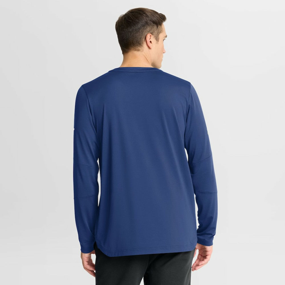NHL Blue Tampa Bay Lightning Fanatics Authentic Pro Rink Tech Long Sleeve T-Shirt
