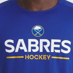NHL Royal Buffalo Sabres Fanatics Authentic Pro Rink Tech T-Shirt