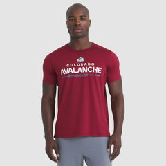 NHL Burgundy Colorado Avalanche Fanatics Authentic Pro Rink Tech T-Shirt