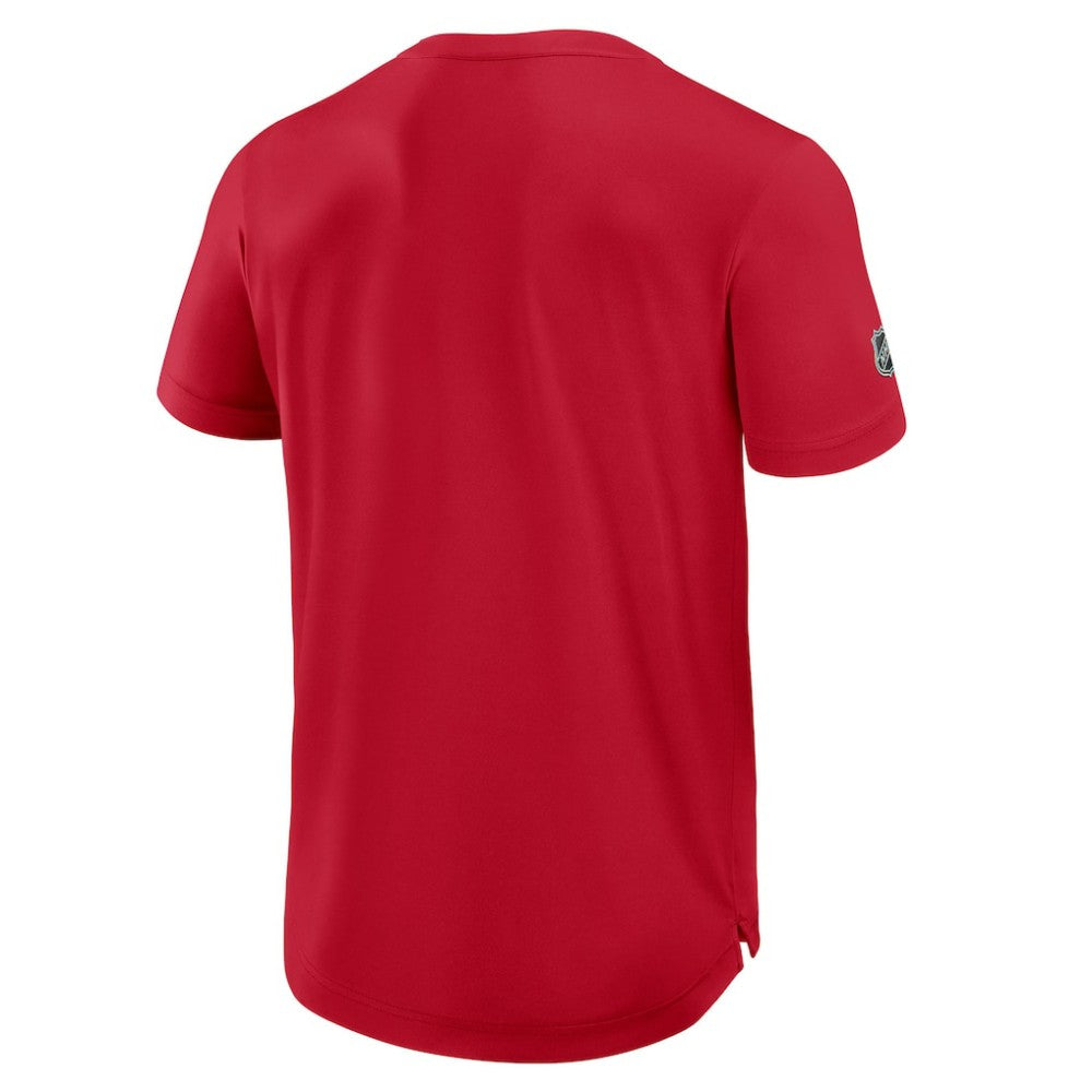 NHL Red Montreal Canadiens Fanatics Authentic Pro Rink Tech T-Shirt