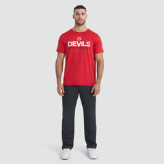 NHL Red New Jersey Devils Fanatics Authentic Pro Rink Tech T-Shirt