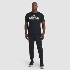 NHL Black New Jersey Devils Fanatics Authentic Pro Rink Tech T-Shirt