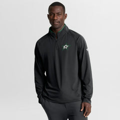 NHL Black Dallas Stars Fanatics Authentic Pro Rink Training Quarter-Zip Pullover