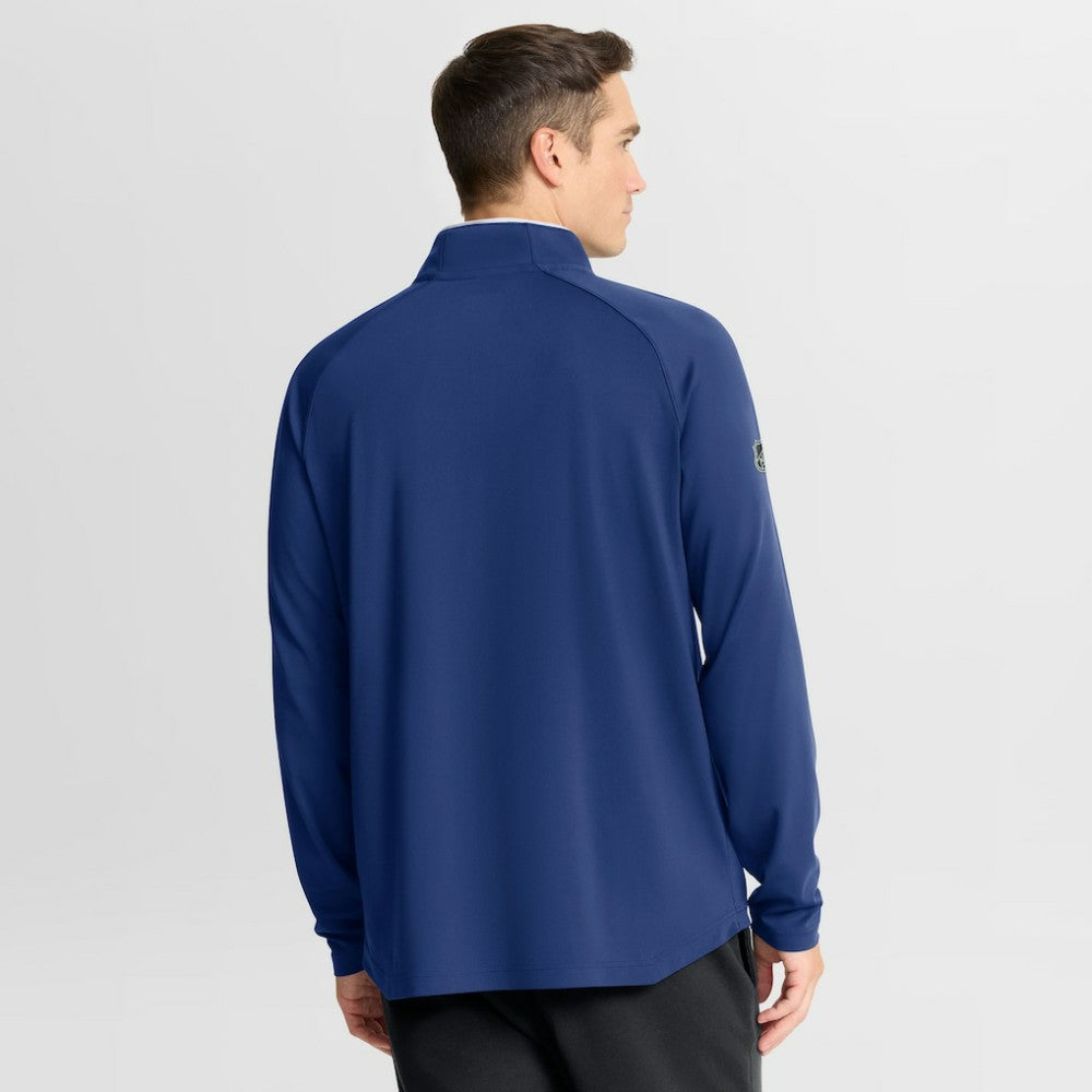 NHL Blue Toronto Maple Leafs Fanatics Authentic Pro Rink Training Quarter-Zip Pullover