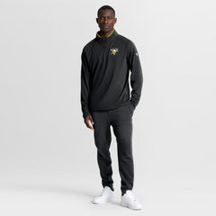NHL Black Pittsburgh Penguins Fanatics Authentic Pro Rink Training Quarter-Zip Pullover