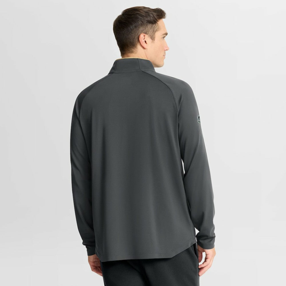 NHL Gray Vegas Golden Knights Fanatics Authentic Pro Rink Training Quarter-Zip Pullover