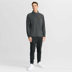 NHL Gray Vegas Golden Knights Fanatics Authentic Pro Rink Training Quarter-Zip Pullover