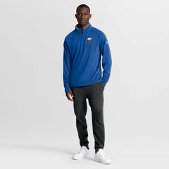 NHL Royal Buffalo Sabres Fanatics Authentic Pro Rink Training Quarter-Zip Pullover